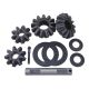 Standard open spider gear set for '07 & up GM 8.6". 