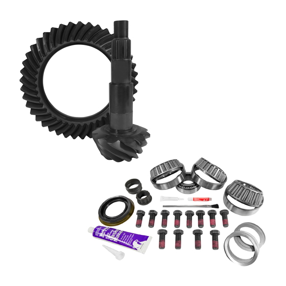 11.5" AAM 3.73 Rear Ring & Pinion, Install Kit, 4.375" OD Pinion Bearing