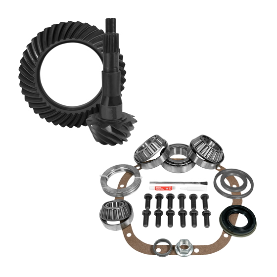 10.5" Ford 4.56 Rear Ring & Pinion and Install Kit