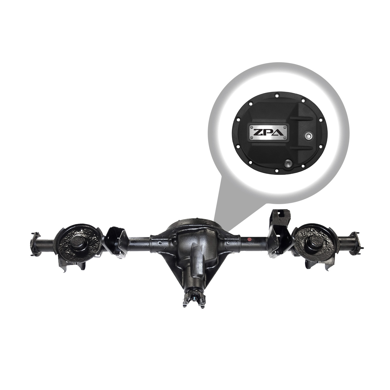 Zumbrota Performance Axle, Rear Axle Assembly, Dana 35, '97-'02 Jeep Wrangler, 4.56 Ratio, Grizzly