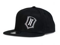 ICON Snapback Hat, Black w/ Shield Logo, New Era 9fifty