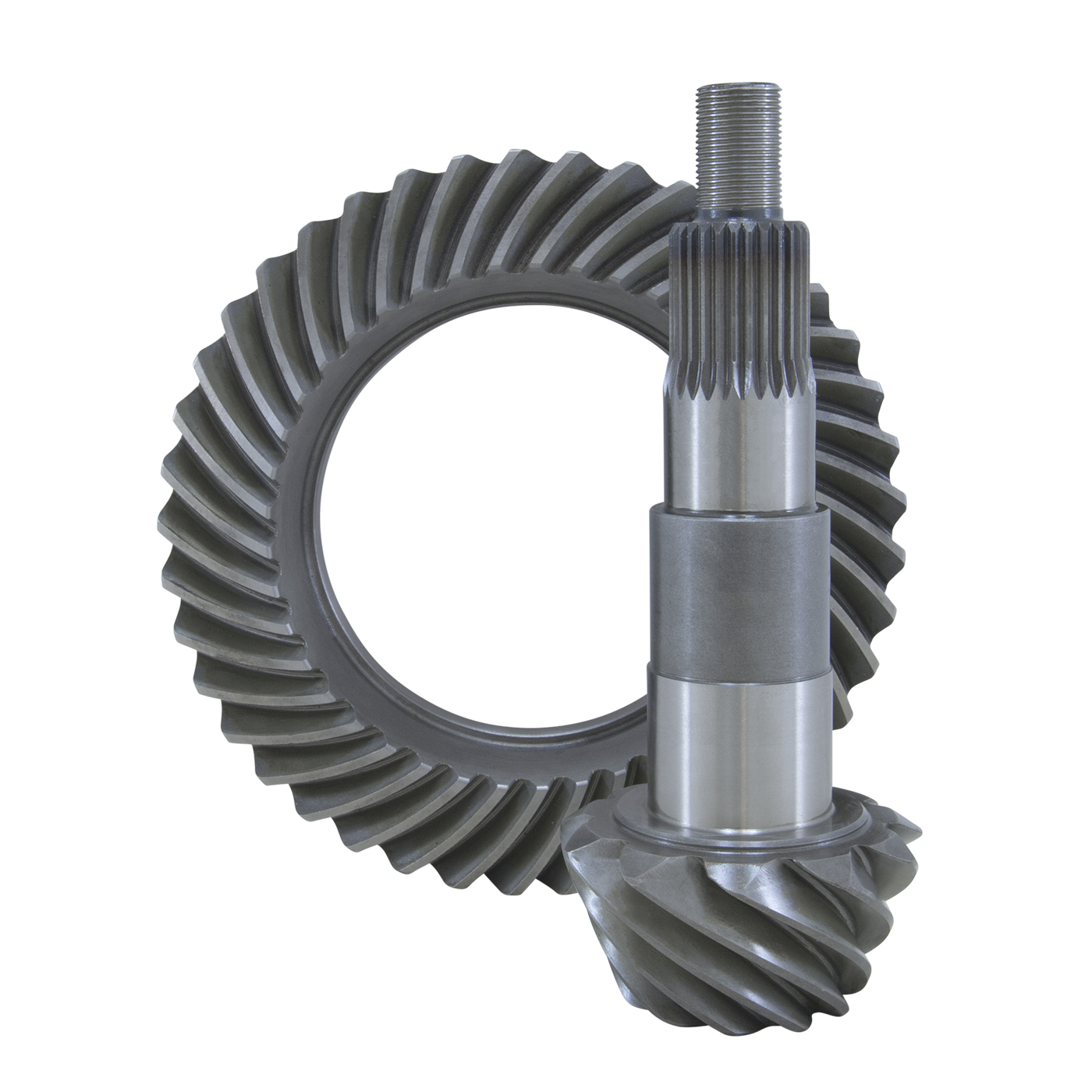 USA standard ring & pinion gear set for Ford 7.5" in a 3.73 ratio.