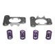 Yukon Dura Grip 400-lb spring kit w/preload plates, GM 8.5/12P/12T, Ford 8.8”Yukon Dura Grip Replacement 400lbs Spring Kit With Preload Plates, GM 8.5, 12P, 12T, Ford 8.8