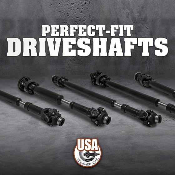 Rear Driveshaft, Tacoma 95-04 4WD EXTCAB, 2.7L M/T, 3.4L A/T, 01-04 DBL CAB, 65"