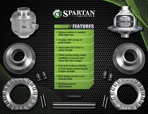 Spartan Locker heavy-duty cross pin shaft, GM 12 bolt diff, measures .808"